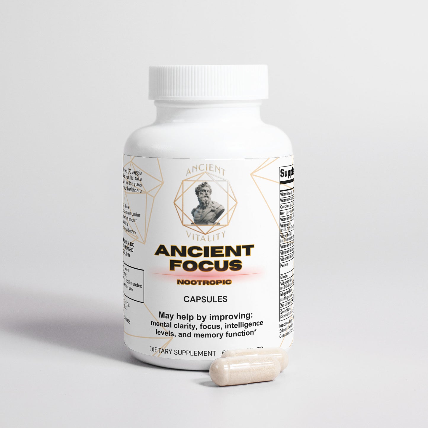 Ancient Focus Nootropic - Brain & Focus Formula