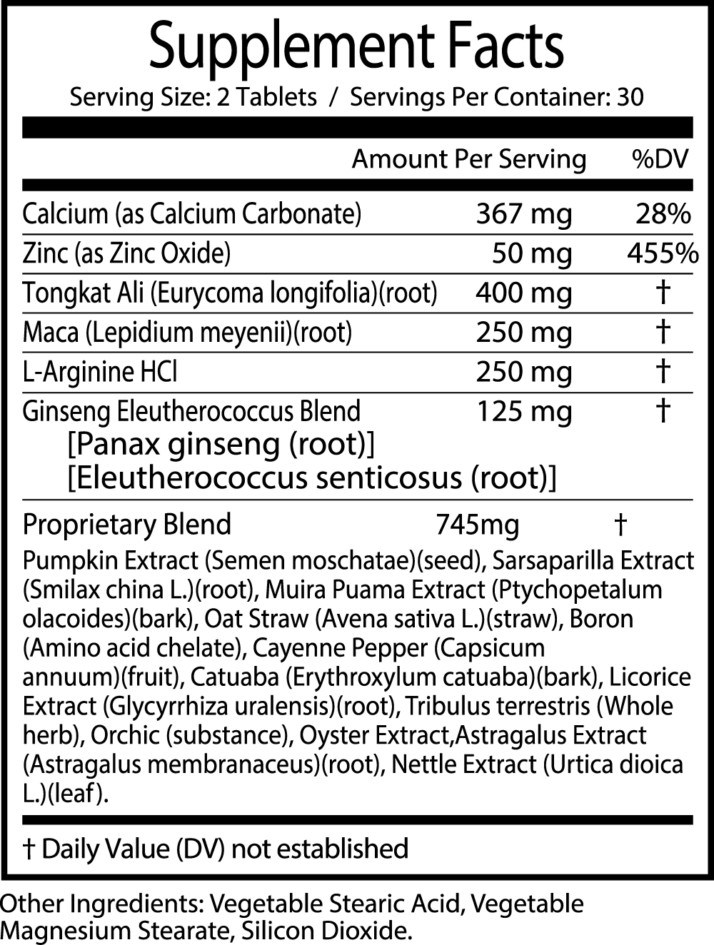 Spartan Male Performance - Testosterone Support